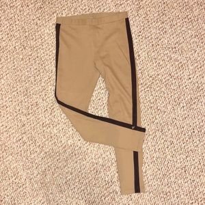 Ralph Lauren Tan & Brown Leggings